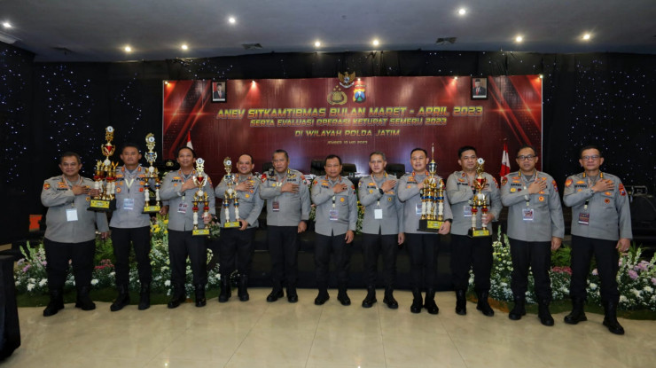 Polres Gresik Raih Peringkat Pertama Jalankan Aplikasi Siap Semeru