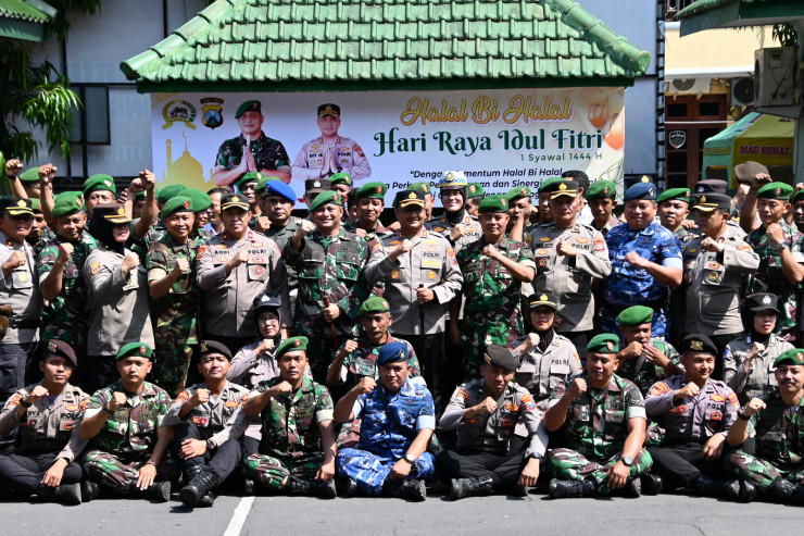Kapolres Lumajang dan Dandim 0821 Sebut TNI-Polri Kompak Jaga Kamtibmas