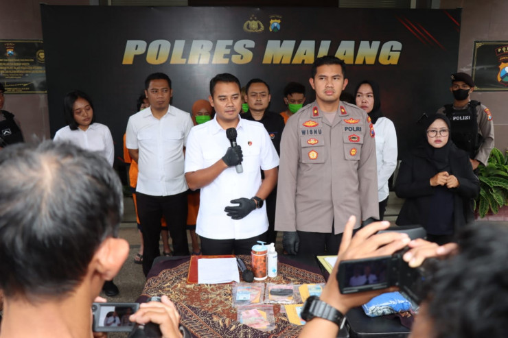 Polres Malang Ungkap Kasus TPPO 7 Tersangka Berhasil Diamankan