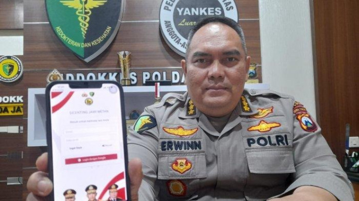 Polda Jatim Bantu Penanganan Stunting Melalui Aplikasi Si Centing Jawi Wetan