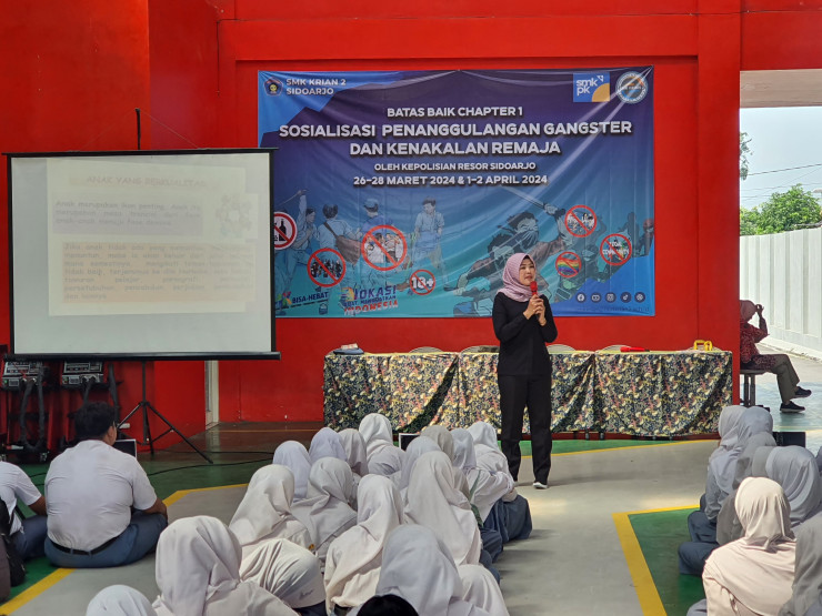 Edukasi Pelajar Hindari Gangster dan Kenakalan Remaja