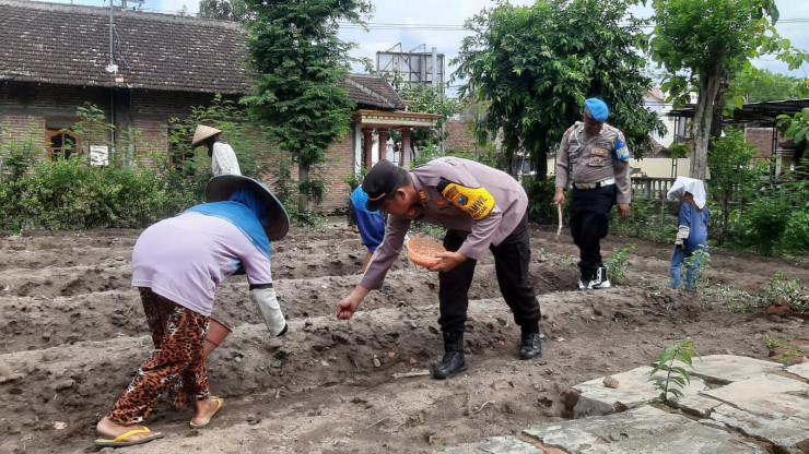 Dukung Asta Cita Polres Ponorogo Gelorakan Swasembada Pangan