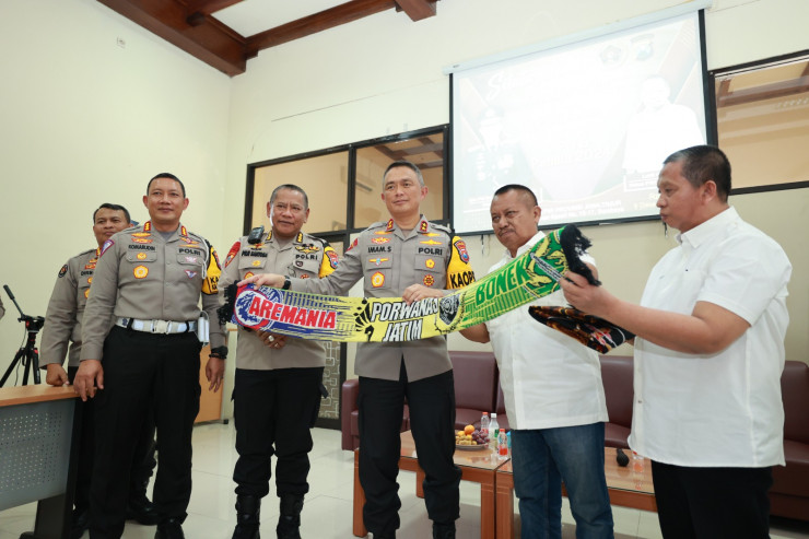 Kapolda Jatim Kunjungi Kantor PWI Jawa Timur Perkuat Sinergitas Untuk Wujudkan Pemilu 2024 yang Damai