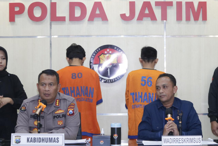 Polda Jatim Ungkap Peretas Website Milik Pemerintah, Dua Tersangka Diamankan