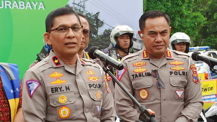 Dirlantas Polda Jatim Dampingi Tim Survey Jalur Tol Korlantas Polri di Wilayah Jatim