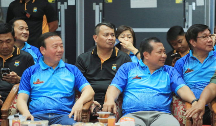 Kapolda Jatim Hadiri Kejuaraan Tenis Meja Cheng Hoo Cup I