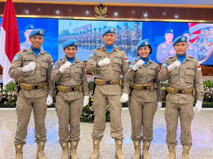Lima Personel Polda Jatim Siap Jalankan Misi Perdamaian PBB di Afrika Tengah