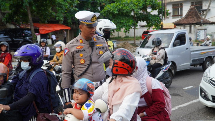 Jelang Libur Akhir Tahun, Polres Ponorogo Gelar Simulasi Pengamanan Nataru