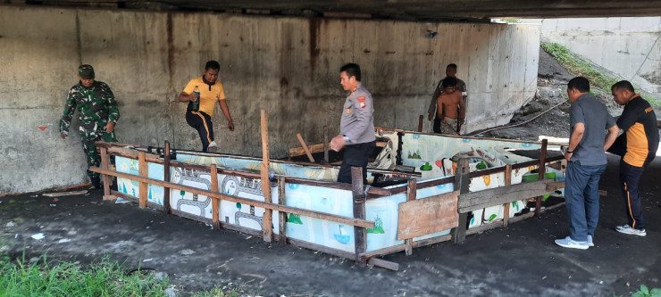 Respon Dumas Judi Sabung Ayam di Jabon, Personel Gabungan Datangi Lokasi
