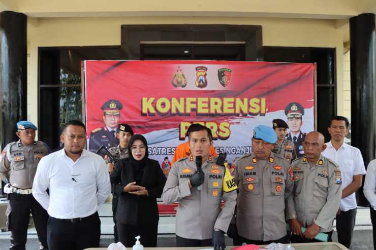Polres Nganjuk Berhasil Amankan Tersangka Pembunuhan, Korban Masih Sahabat Karib Pelaku