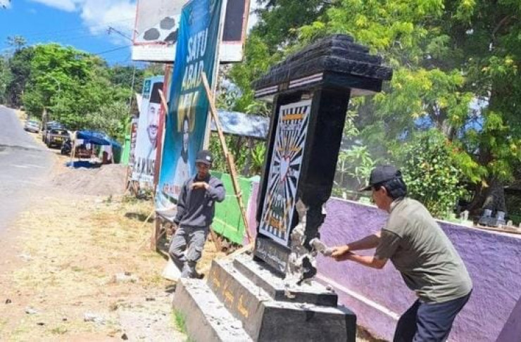 Warga PSHT Mulai Bongkar Sendiri Tugunya Demi Kondusifitas, Kapolres Situbondo Beri Apresiasi