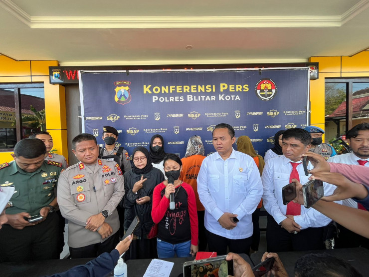 Polres Blitar Kota Ungkap Kasus TPPO, Calon PMI Asal Manado Berhasil Diselamatkan