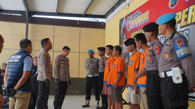 Satreskrim Polresta Sidoarjo Ringkus Komplotan Bobol Mini Market