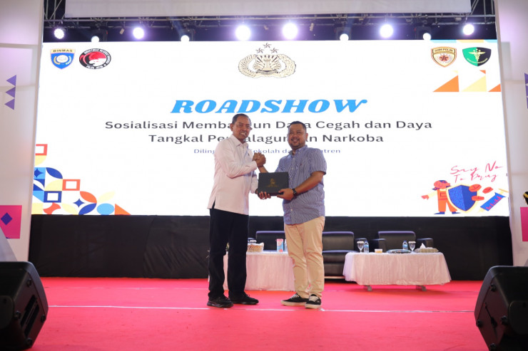 Ditresnarkoba Polda Jatim Gelar Road Show Upaya Cegah Tangkal Penyalahgunaan Narkotika