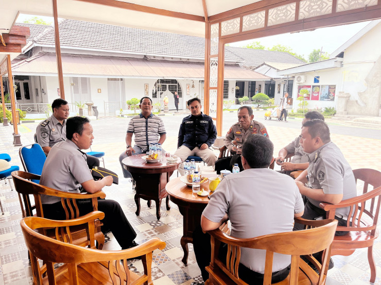 Sinergitas Polres Madiun Kota dan Lapas Kelas I Madiun Bahas Strategi Komunikasi Untuk Kamtibmas Melalui Fungsi Humas