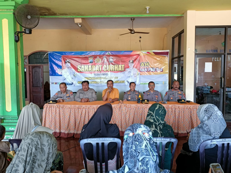 Polsek Buduran Gelar Curhat Kamtibmas, Siap Wujudkan Pilkada Damai