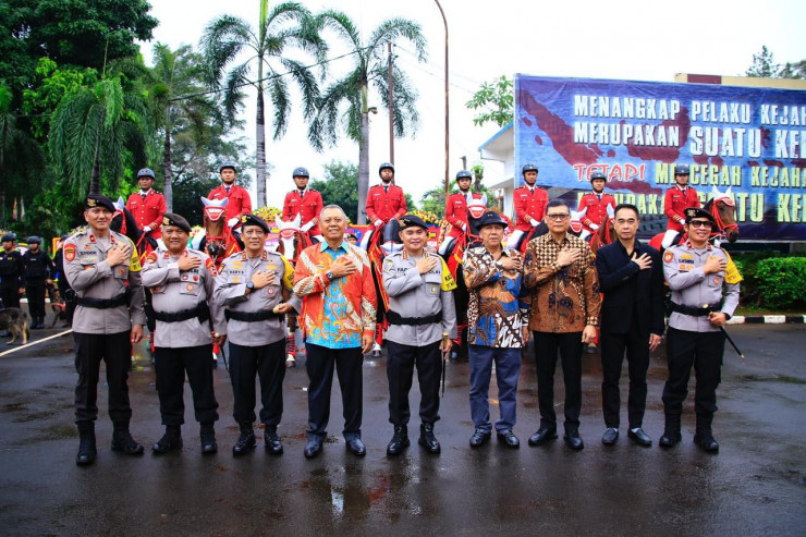 Kabaharkam Polri Sampaikan 7 Pesan pada Peringatan HUT ke – 72 Korsabhara Baharkam Polri