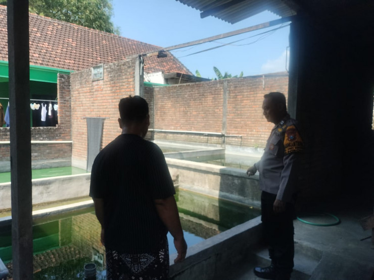Polsek Porong Dukung P2B di Peternakan Bebek