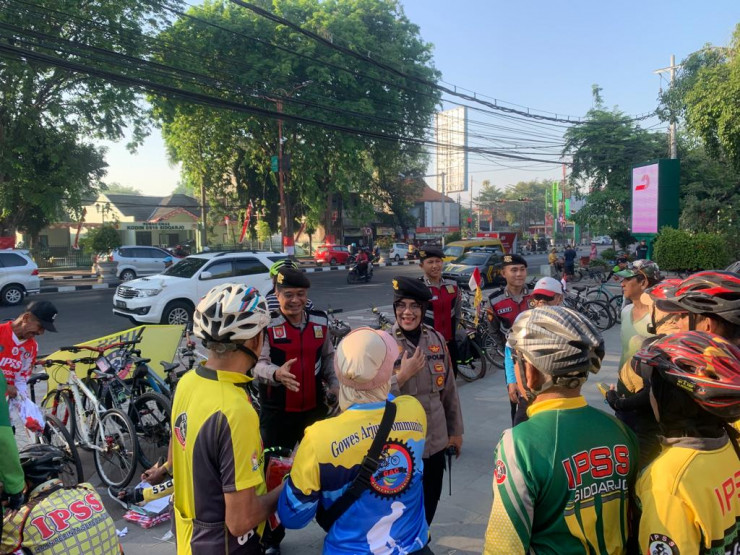 Patroli Perintis Presisi Siang di Kabupaten Sidoarjo