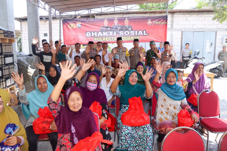 Gelar Jumat Curhat, Kapolresta Sidoarjo Silaturahmi Kamtibmas di Desa Sidomulyo Buduran
