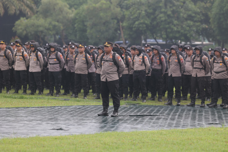 Kapolda Jatim Berangkatkan 1.013 Personel Amankan Pemilu 2024