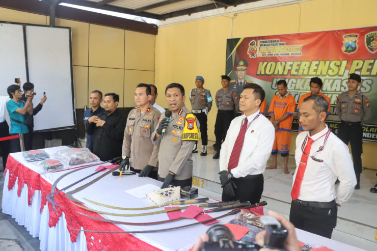 Polisi Amankan Tiga Pelaku Pengeroyokan Petugas SPBU Jalan Pahlawan Sidoarjo