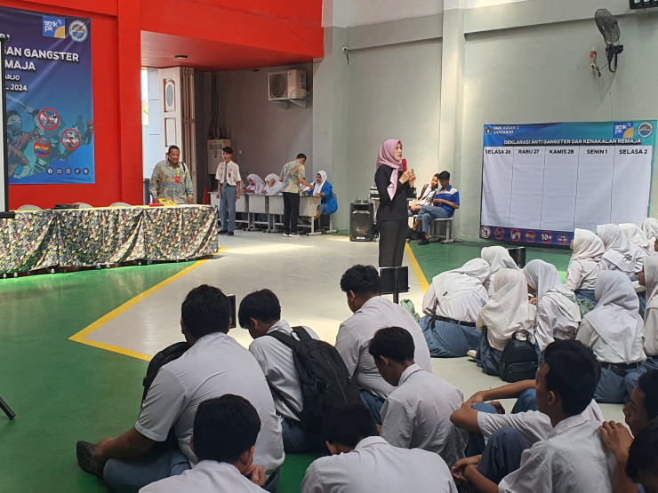 Edukasi Pelajar Hindari Gangster dan Kenakalan Remaja