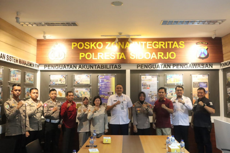 Imigrasi Kelas I Khusus Non TPI Jaksel Studi Tiru ke Polresta Sidoarjo