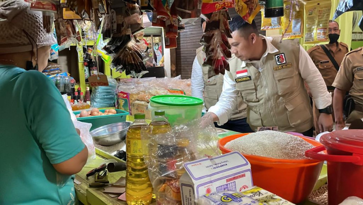 Satgas Pangan Polres Malang Cek Harga dan Stok Sembako Jelang Idul Fitri 1444 H
