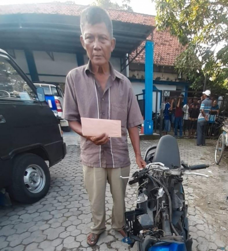 Polres Bangkalan Kembalikan Motor Milik Warga Surabaya Yang Hilang