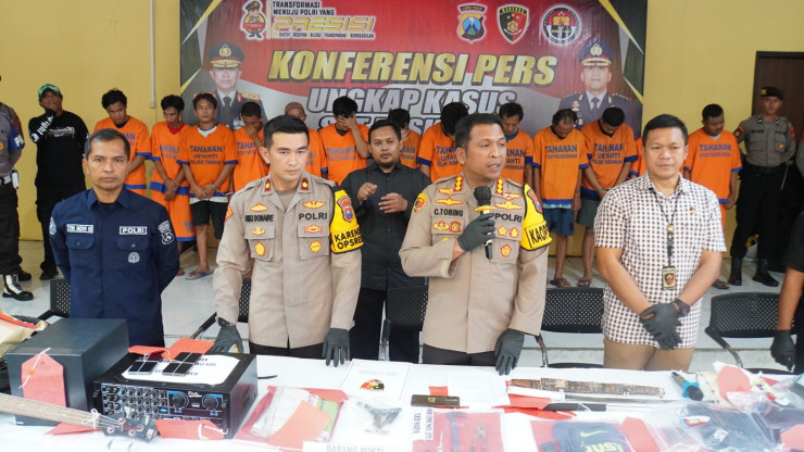 Polisi Sidoarjo Ungkap Kasus 3C Selama Sebulan