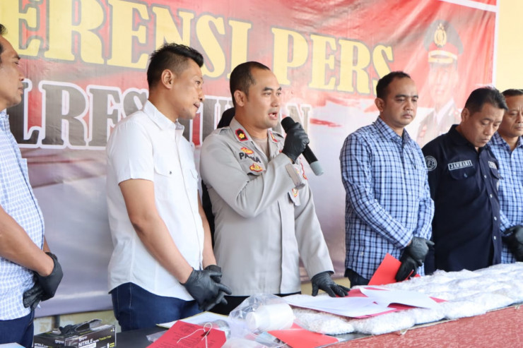 Polres Tuban Berhasil Ungkap Narkoba, Tersangka Pengedar dan Puluhan Ribu Butir Carnophen Disita