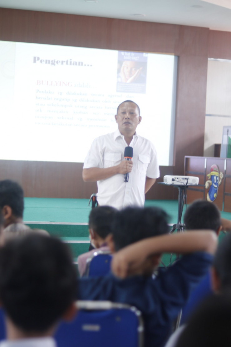 Polsek Taman Beri Penyuluhan Bahaya Bullying di Sekolah