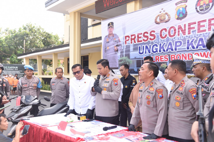 Polres Bondowoso Berhasil Ungkap Curas Satu Tersangka Diamankan