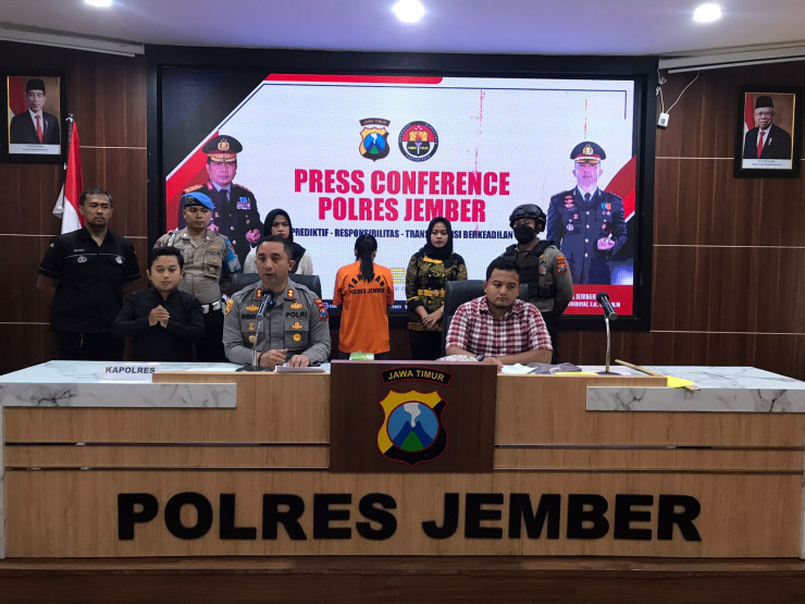 Polres Jember Berhasil Mengungkap Pelaku Pembuang Jasad Bayi di Kebun Bambu