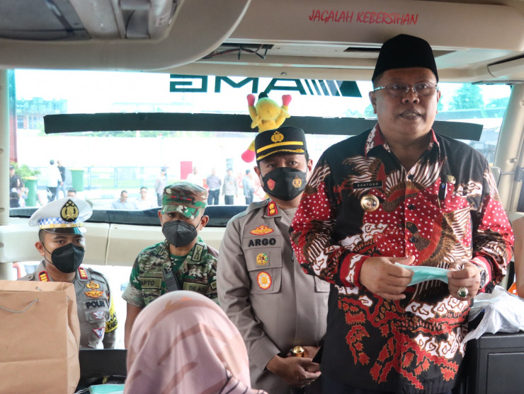 Walikota Blitar Apresiasi Program Balik Mudik Gratis Polda Jatim