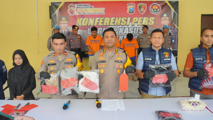 Polisi Amankan Tujuh Pelaku Pengeroyokan Pemuda di Jalan Pahlawan