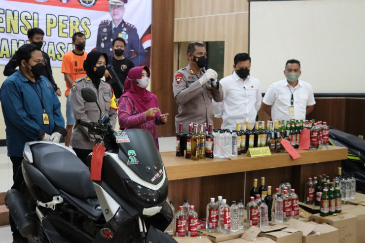 Jelang Nataru, Polres Pamekasan Berhasil Amankan 3 Tersangka Curanmor